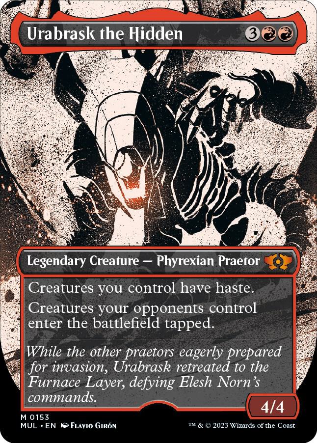 Urabrask the Hidden (Halo Foil) card image