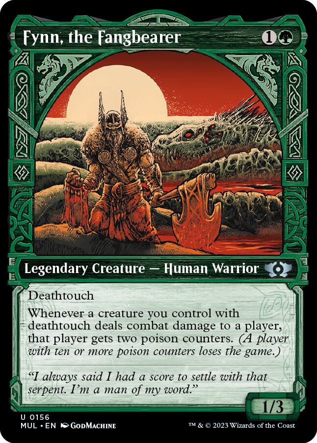 Fynn, the Fangbearer (Halo Foil) card image
