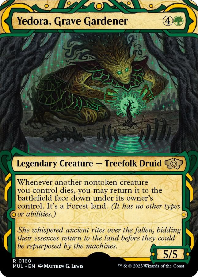 Yedora, Grave Gardener (Halo Foil) card image