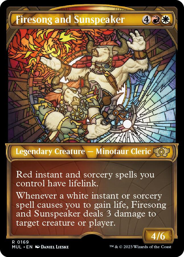 Firesong and Sunspeaker (Halo Foil) card image