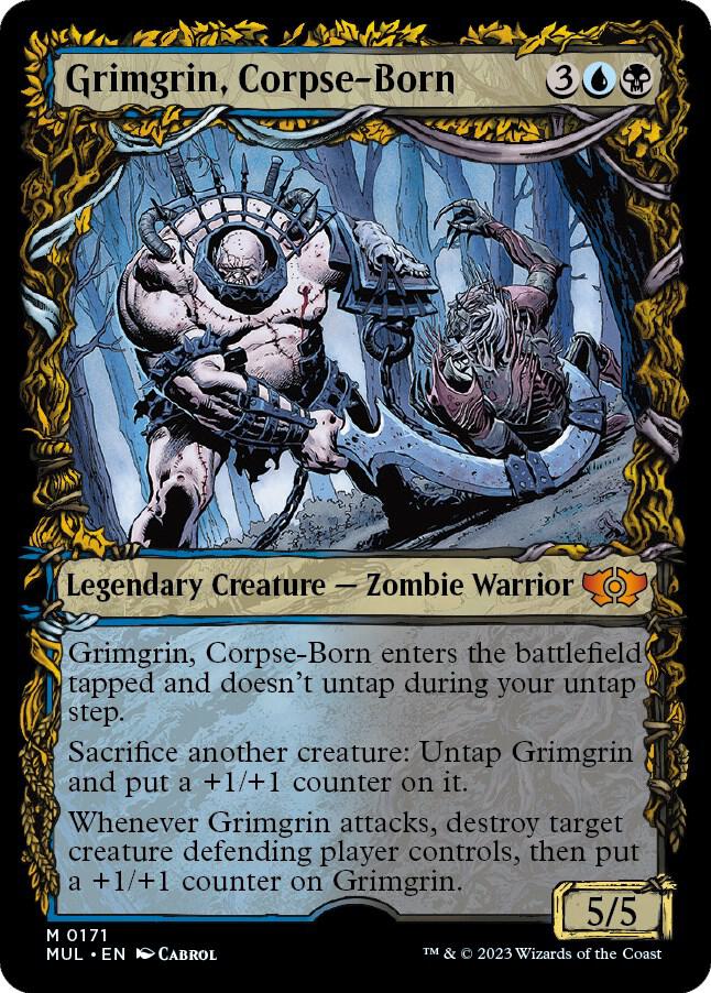 Grimgrin, Corpse-Born (Halo Foil) card image
