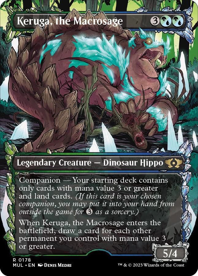 Keruga, the Macrosage (Halo Foil) card image