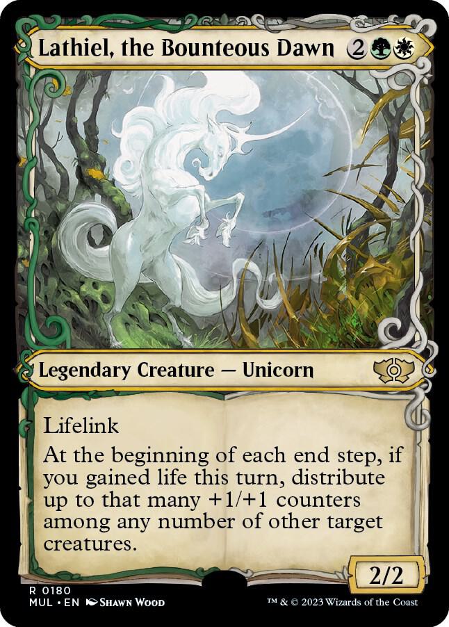 Lathiel, the Bounteous Dawn (Halo Foil) card image