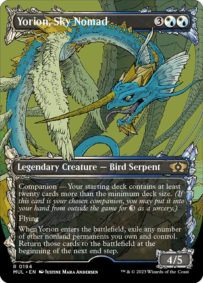 Yorion, Sky Nomad (Halo Foil) card image