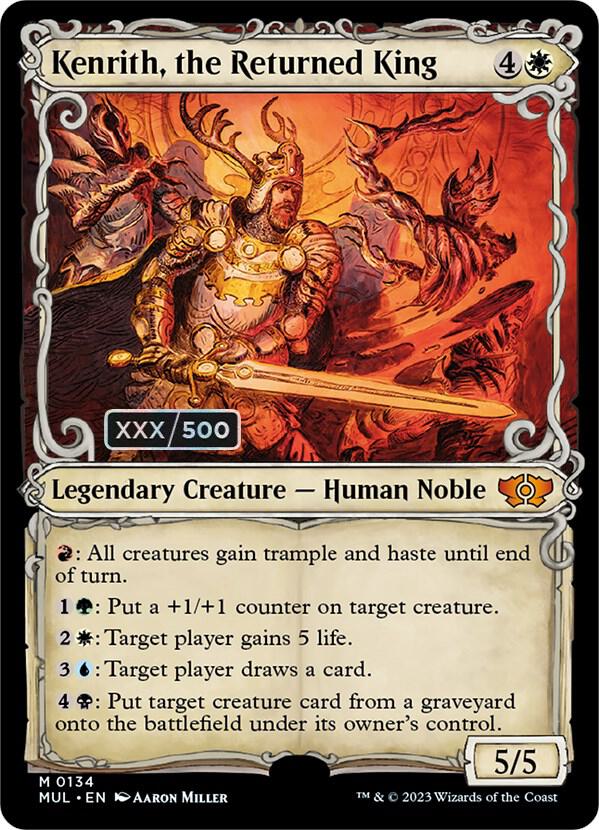 Kenrith, the Returned King (Serial Numbered) card image