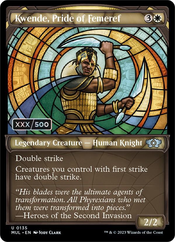 Kwende, Pride of Femeref (Serial Numbered) card image