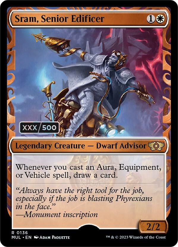 Sram, Senior Edificer (Serial Numbered) card image