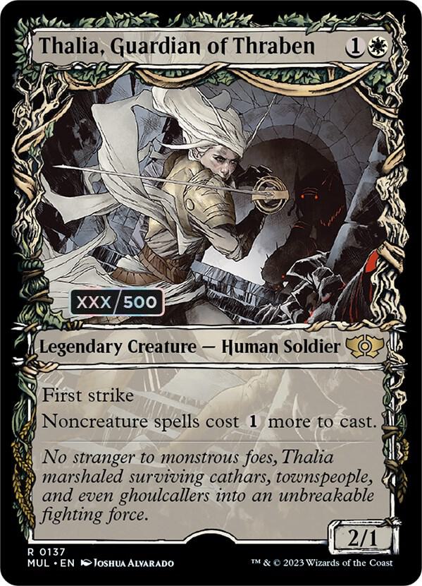 Thalia, Guardian of Thraben (Serial Numbered) card image