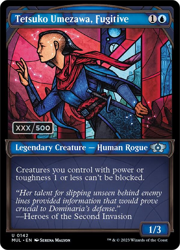 Tetsuko Umezawa, Fugitive (Serial Numbered) card image
