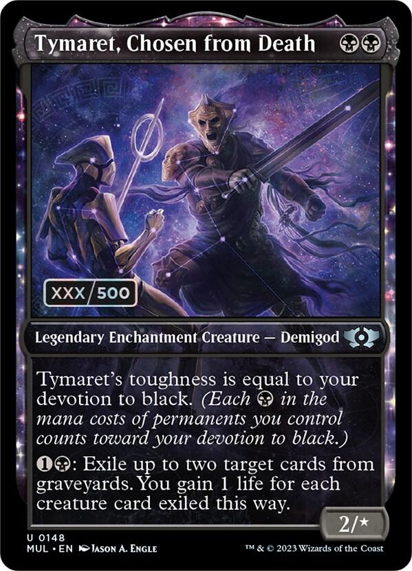 Tymaret, Chosen from Death (Serial Numbered) card image