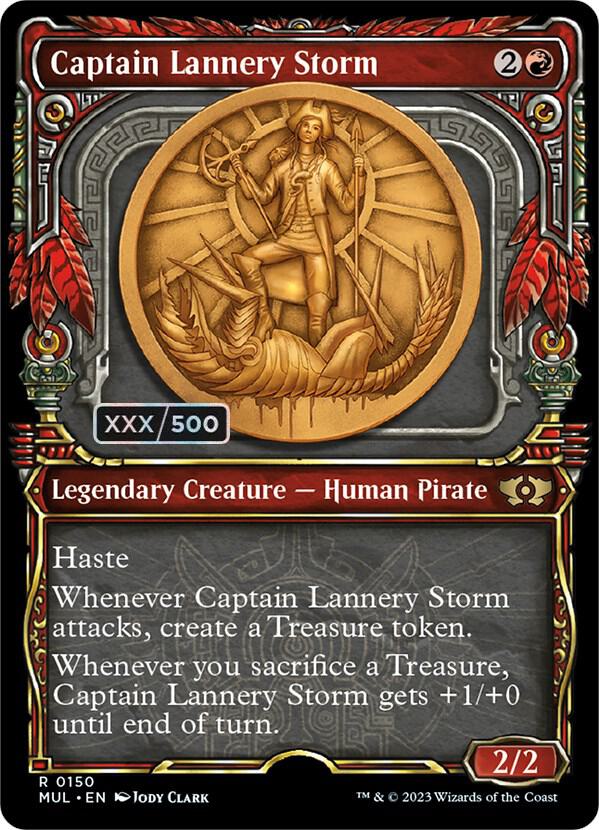 Captain Lannery Storm (Serial Numbered) card image