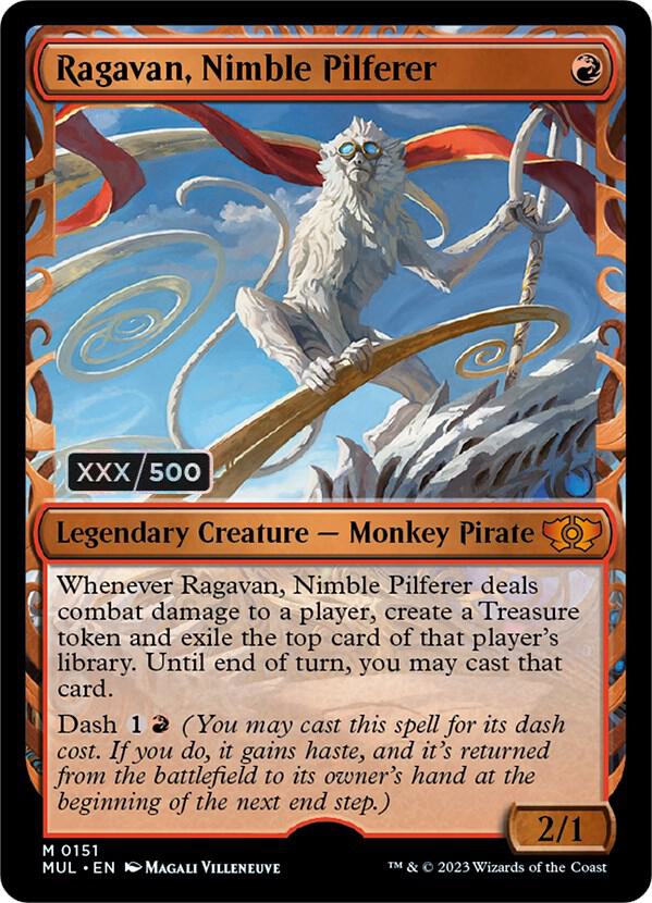 Ragavan, Nimble Pilferer (Serial Numbered) card image