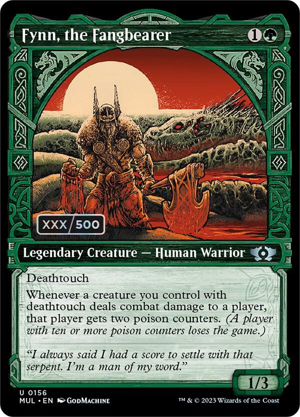 Fynn, the Fangbearer (Serial Numbered) card image