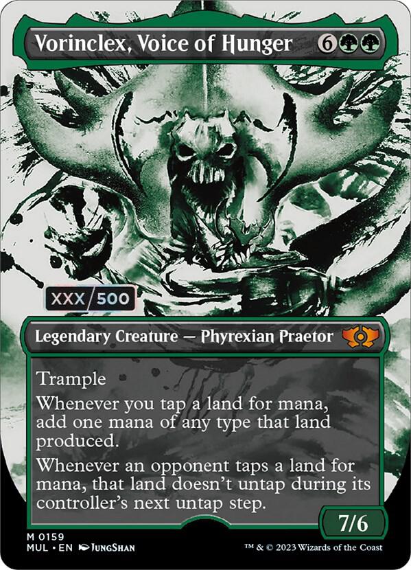 Vorinclex, Voice of Hunger (Serial Numbered) card image