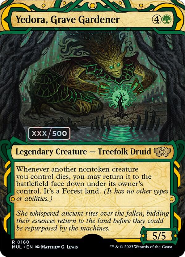 Yedora, Grave Gardener (Serial Numbered) card image