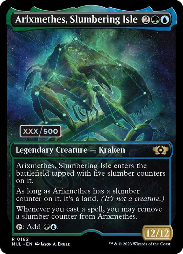 Arixmethes, Slumbering Isle (Serial Numbered) card image