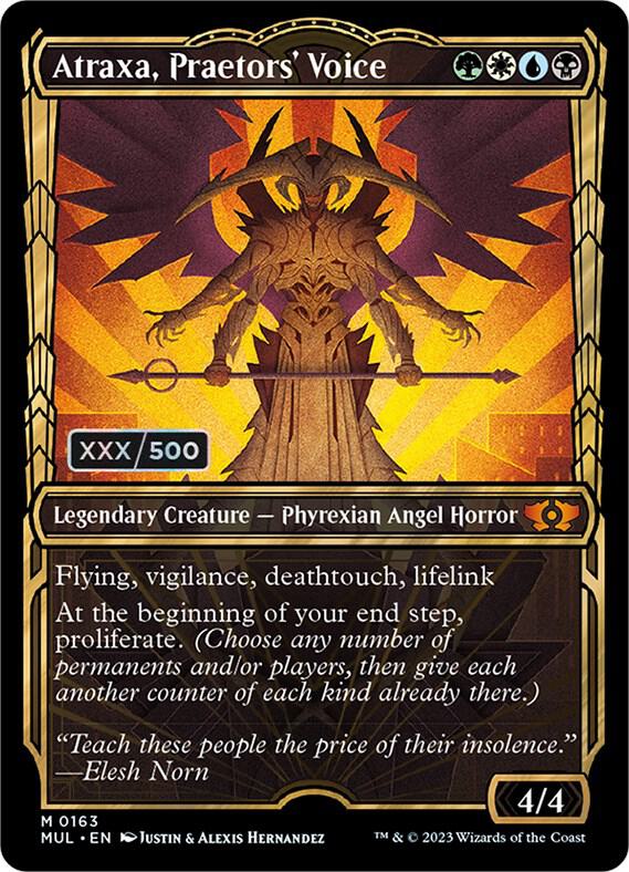 Atraxa, Praetors' Voice (Serial Numbered) card image