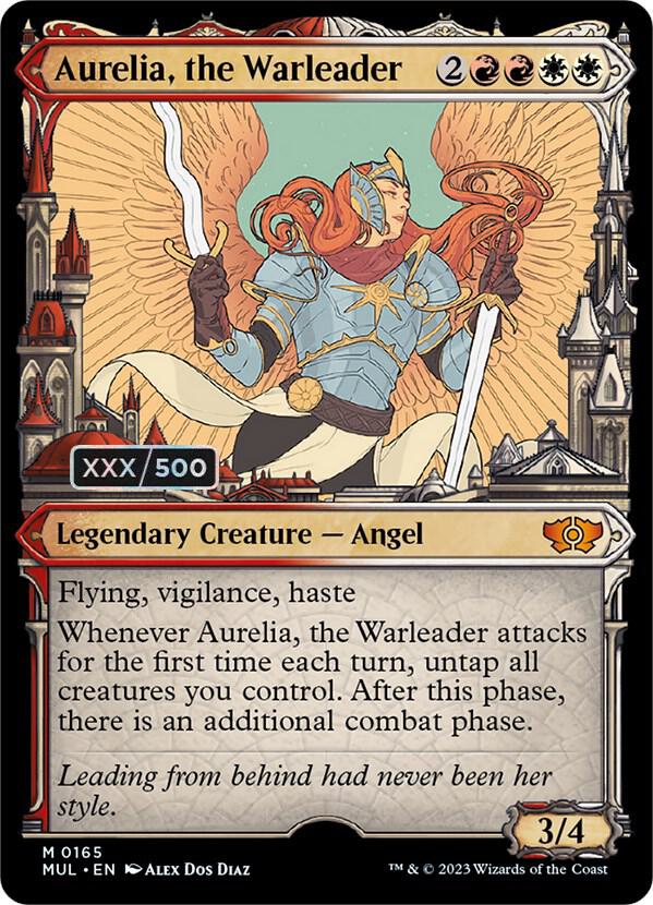 Aurelia, the Warleader (Serial Numbered) card image