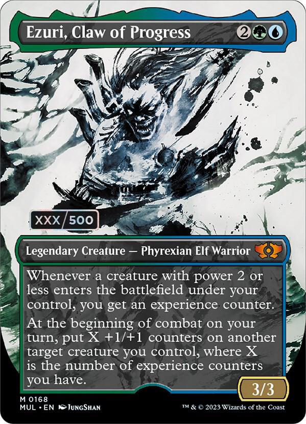 Ezuri, Claw of Progress (Serial Numbered) card image