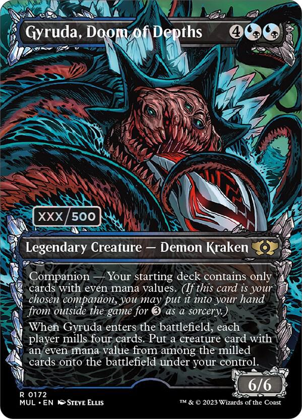 Gyruda, Doom of Depths (Serial Numbered) card image
