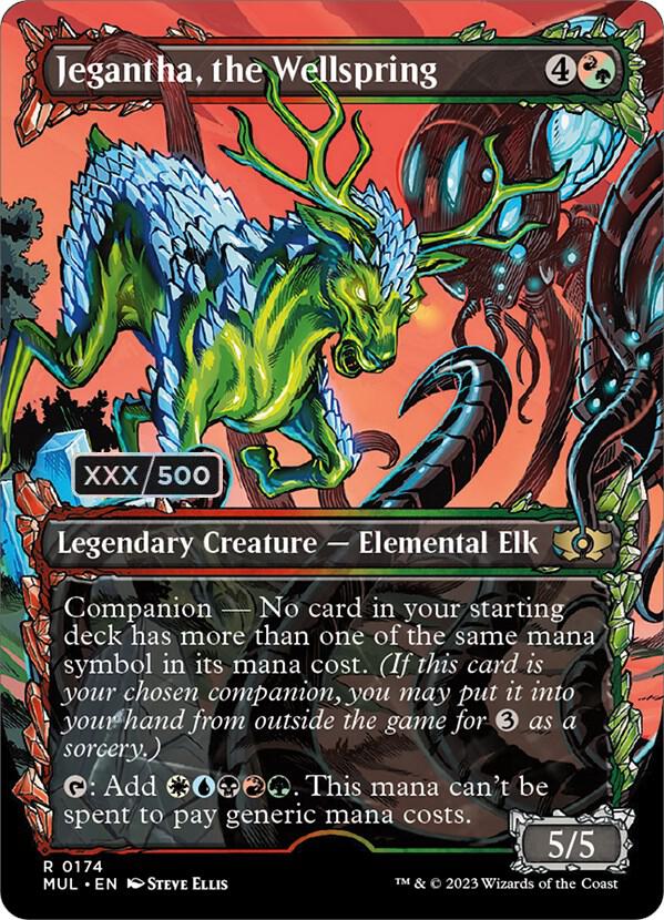 Jegantha, the Wellspring (Serial Numbered) card image