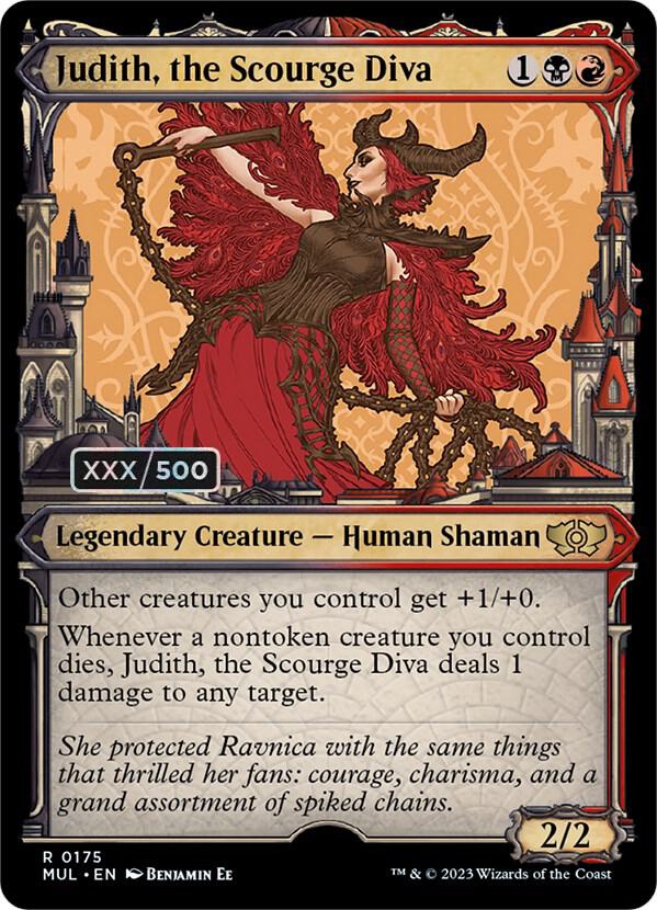 Judith, the Scourge Diva (Serial Numbered) card image