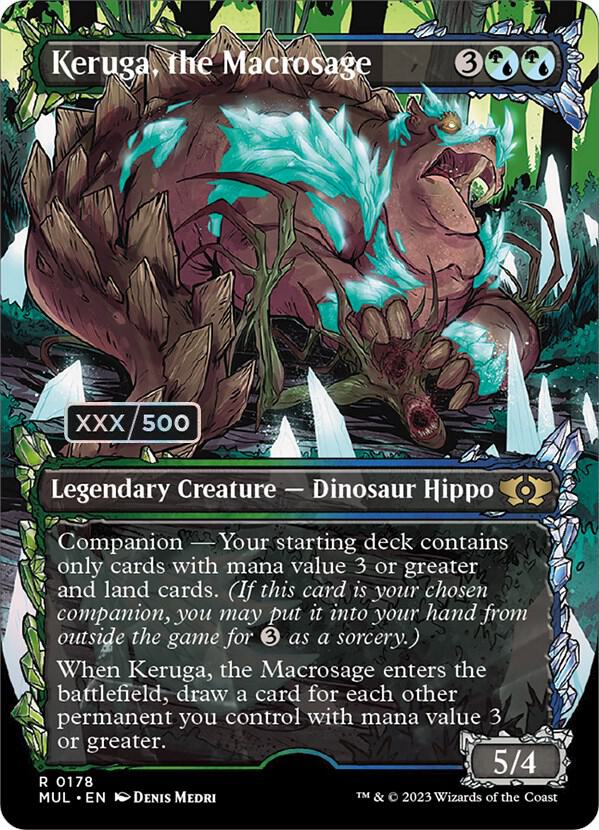 Keruga, the Macrosage (Serial Numbered) card image