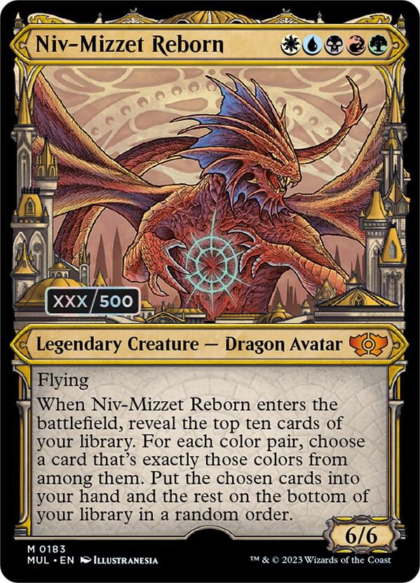 Niv-Mizzet Reborn (Serial Numbered) card image