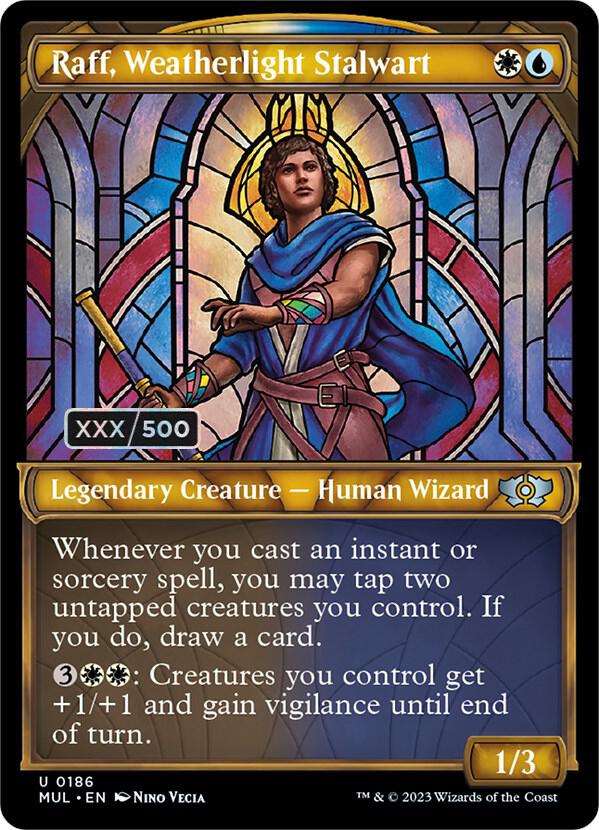 Raff, Weatherlight Stalwart (Serial Numbered) card image