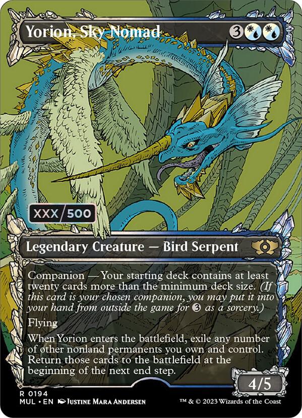Yorion, Sky Nomad (Serial Numbered) card image