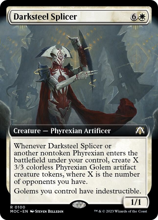 Darksteel Splicer (Extended Art) card image