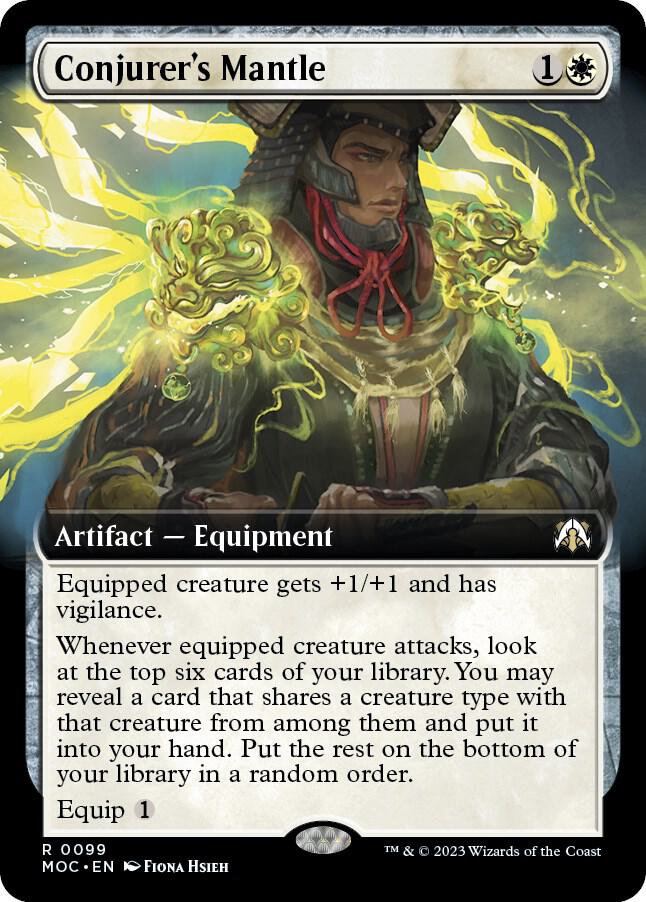 Conjurer's Mantle (Extended Art) card image