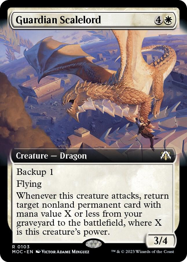 Guardian Scalelord (Extended Art) card image
