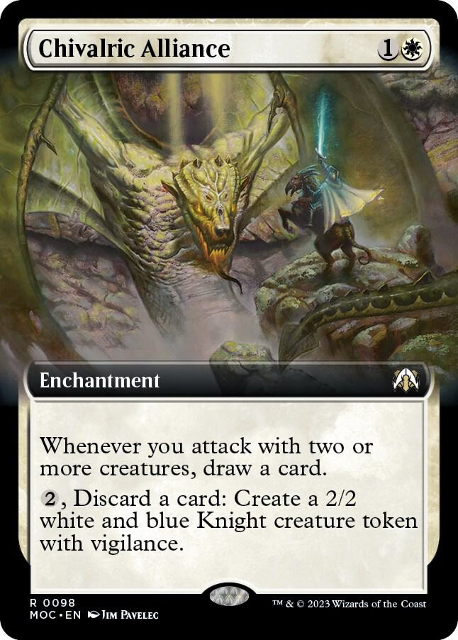 Chivalric Alliance (Extended Art) card image