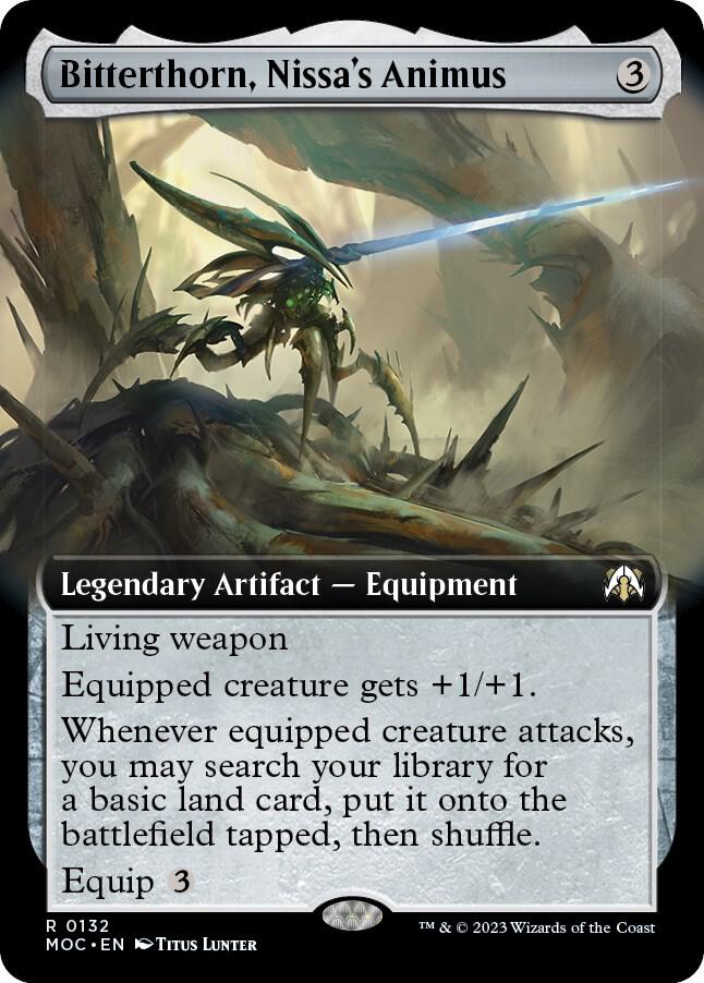 Bitterthorn, Nissa's Animus (Extended Art) card image
