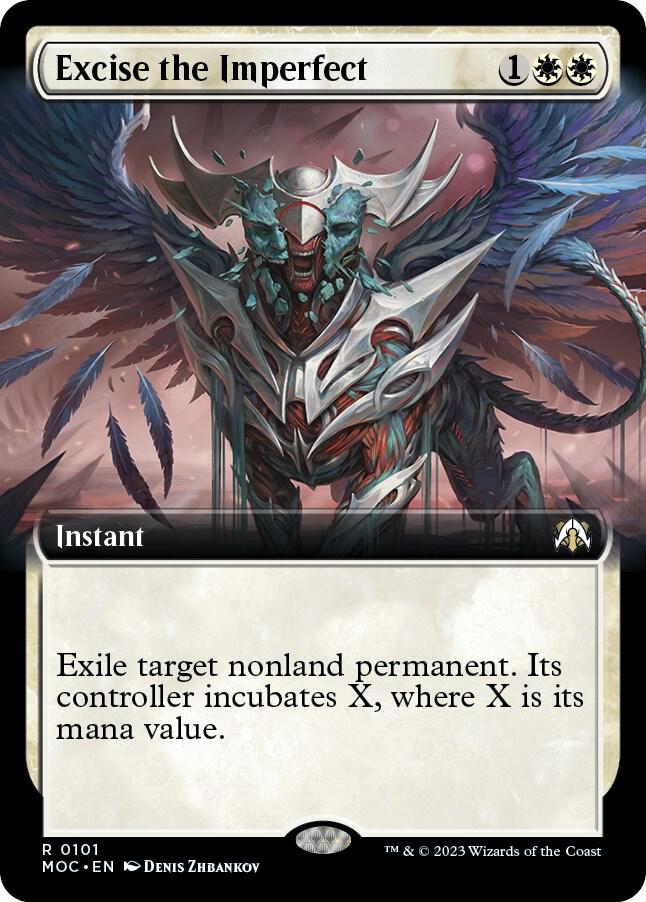Excise the Imperfect (Extended Art) card image