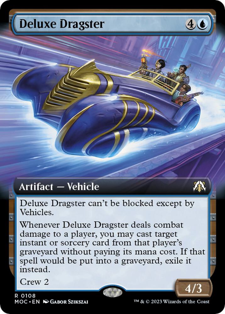 Deluxe Dragster (Extended Art) card image