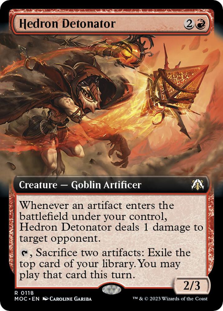 Hedron Detonator (Extended Art) card image