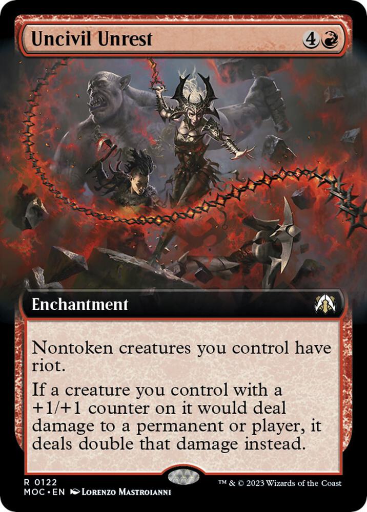 Uncivil Unrest (Extended Art) card image