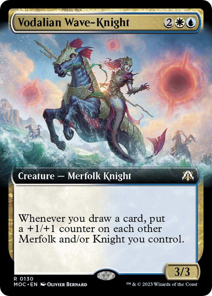 Vodalian Wave-Knight (Extended Art) card image
