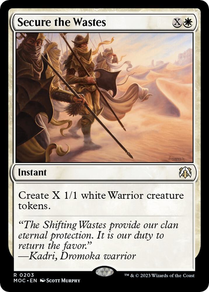 Secure the Wastes card image