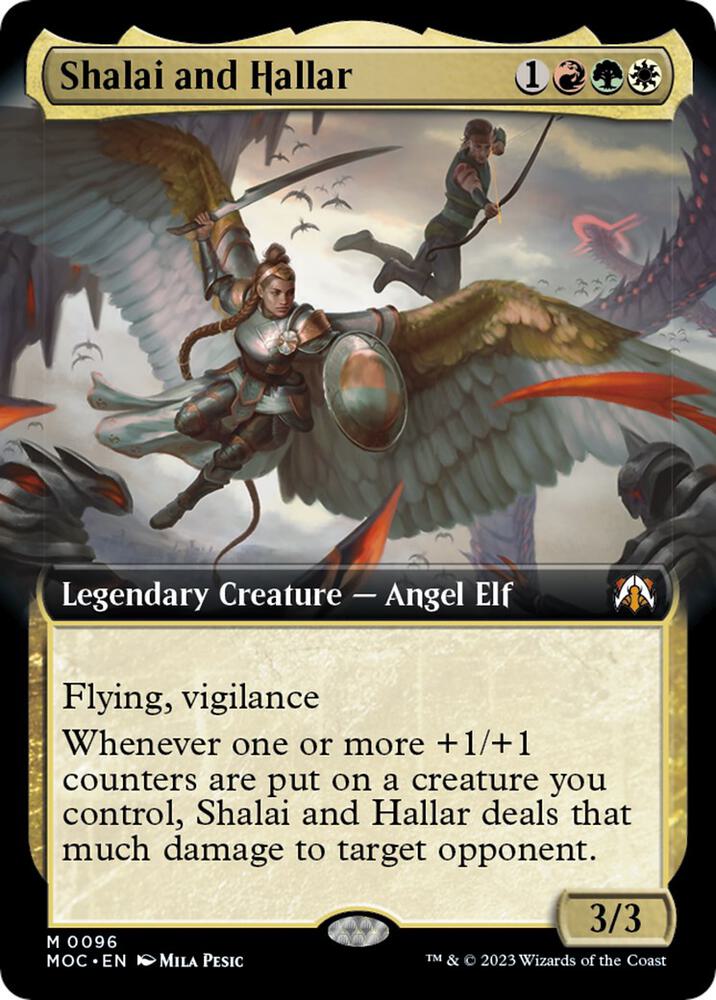 Shalai and Hallar (Extended Art) card image