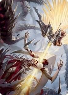 Elspeth's Smite Art Card card image
