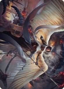 Serra Faithkeeper Art Card card image