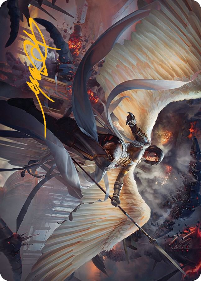 Serra Faithkeeper Art Card (Gold-Stamped Signature) card image