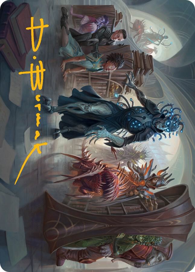 Invasion of Arcavios Art Card (Gold-Stamped Signature) card image