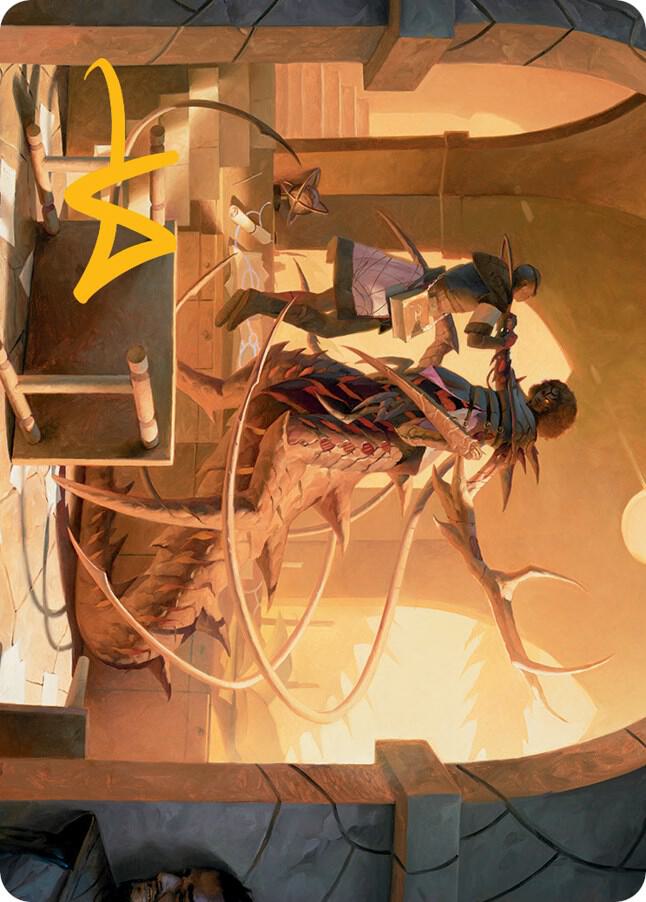 Rona, Tolarian Obliterator Art Card (Gold-Stamped Signature) card image
