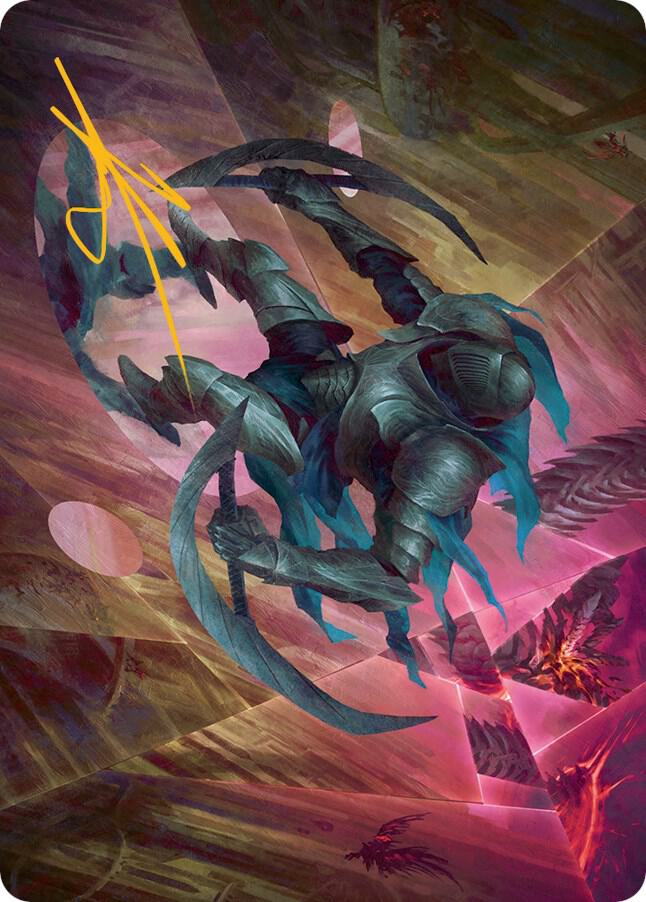 Xerex Strobe-Knight Art Card(Gold-Stamped Signature) card image