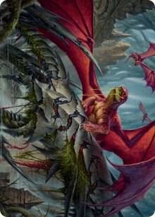 Hoarding Broodlord Art Card card image