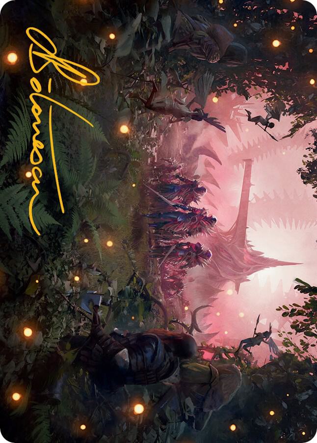 Invasion of Eldraine Art Card (Gold-Stamped Signature) card image